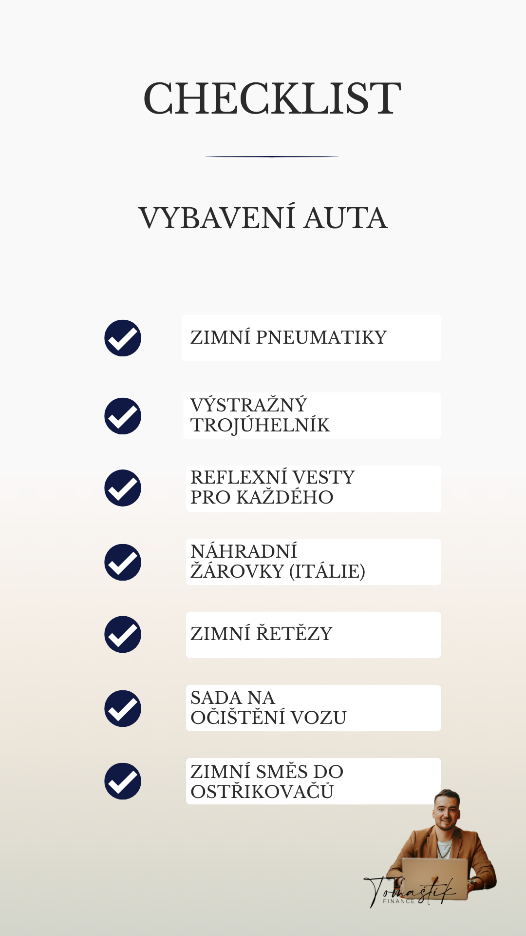 Cestovní pojištění a cestovní checklist – Finance Tomaštík