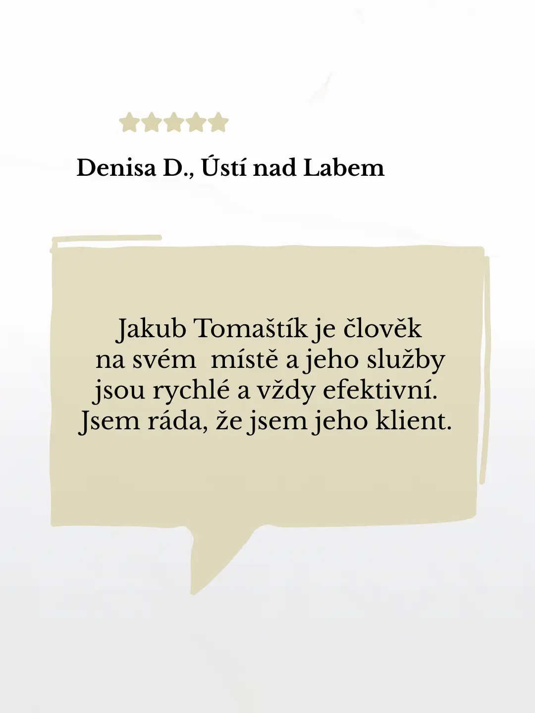 Zkušenost klienta Finance Tomaštík s finančním poradenstvím