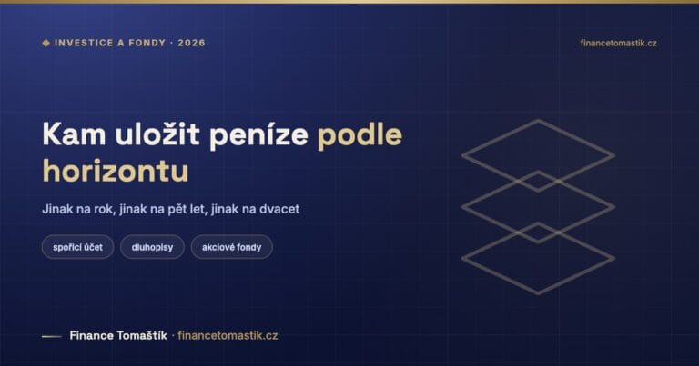 Kam uložit peníze, aby je nesežrala inflace (podle toho, kdy je budete potřebovat)