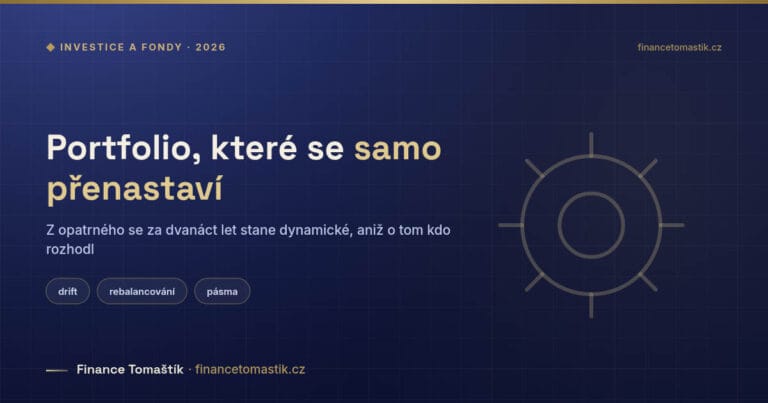Portfolio, které se vám samo přenastaví. Co je rebalancování a proč ho nevypínat