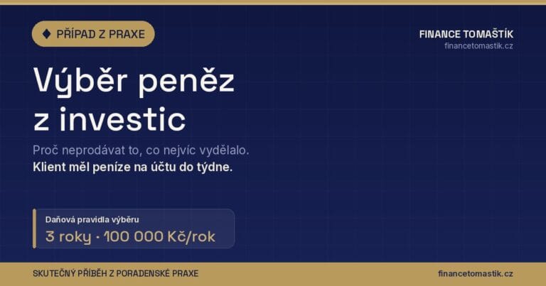 Výběr peněz z investic: proč neprodávat to, co nejvíc vydělalo (případová studie)